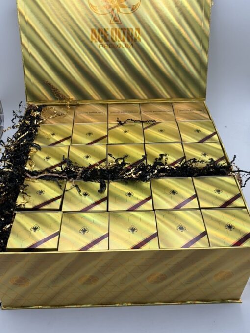 ACE Ultra Premium World Champions Edition Mini 2G Gen 6 product packaging with gold soccer-ball collector design.
